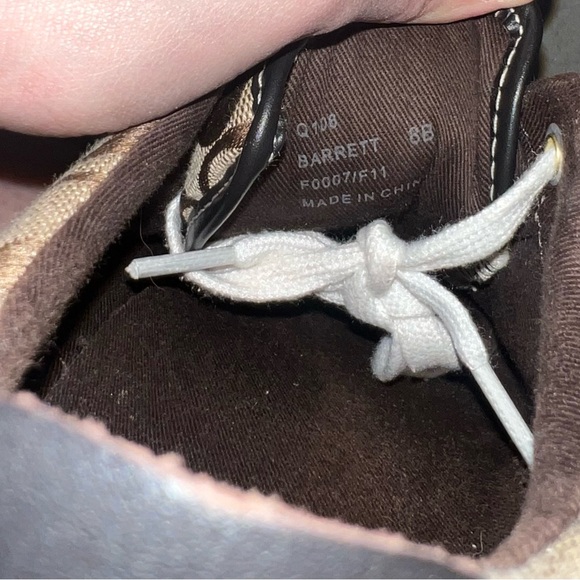 Coach logo sneakers - Picture 10 of 13